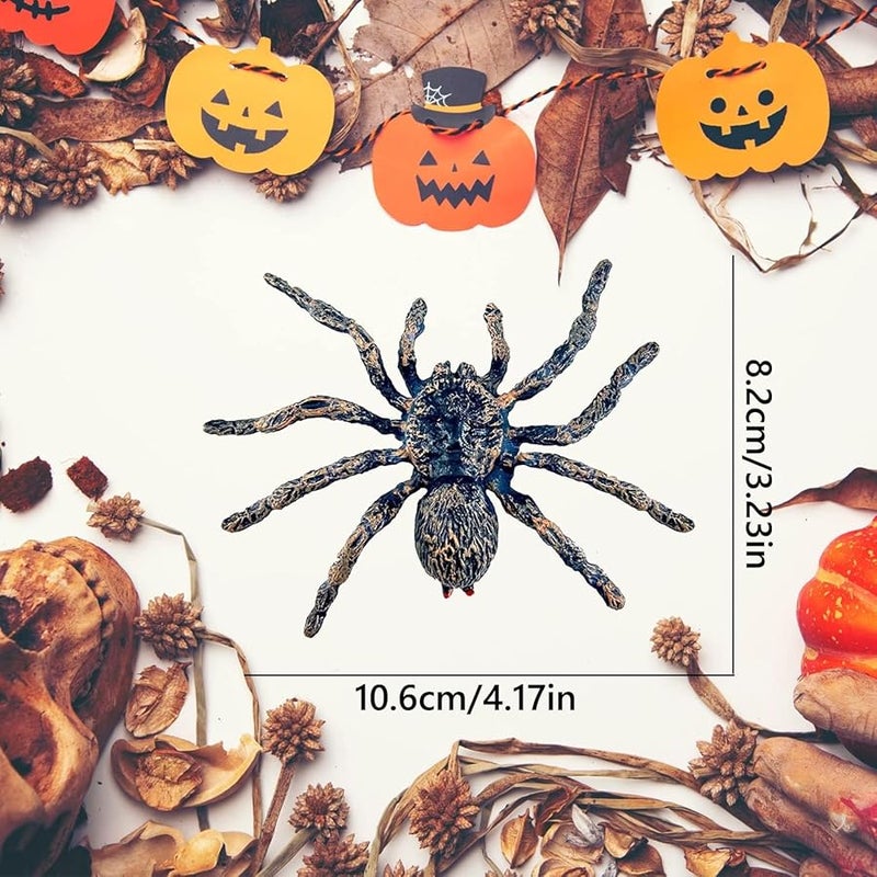 Realistic Plastic Halloween Spider Decoration For Home Office Party 1 Piece - Image 2